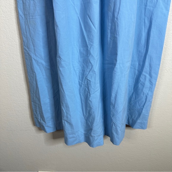 MADEWELL light blue cutout back empire midi dress 2 - Picture 4 of 13